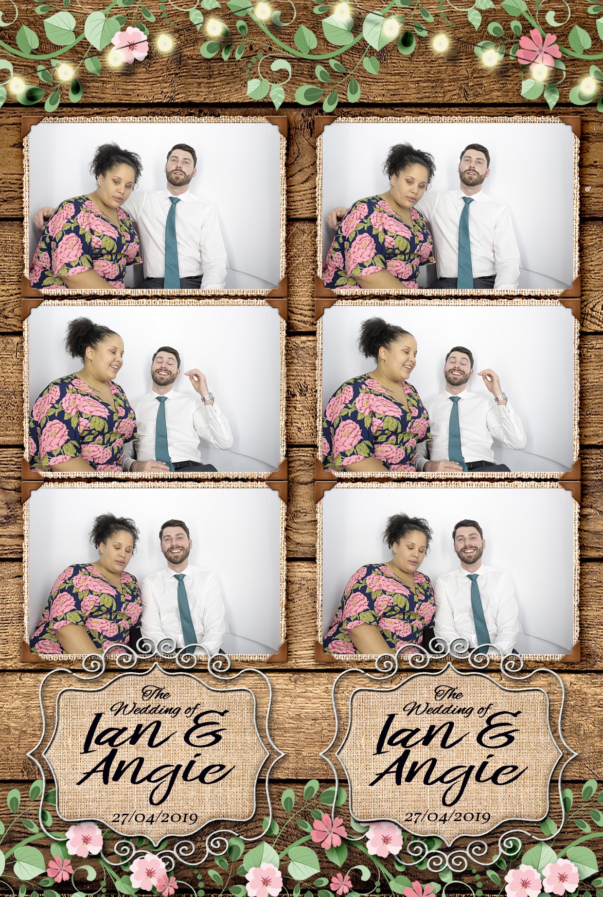 Ian & Angie’s wedding  | View more photos from the event at gallery.myphotoboothexperience.co.uk/u/MyPhotoBoothExperienceLtd/Ian-Angie’s-wedding